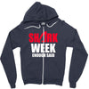 shark week enough said Zipper Hoodie