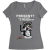 anxious cat Women's Triblend Scoop T-shirt