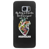 my body is a garden, not a graveyard black Samsung Galaxy S7 Edge