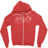 horror hands Zipper Hoodie