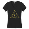 Fano Plane Women's V-Neck T-Shirt