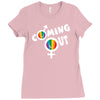 coming out Ladies Fitted T-Shirt