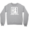 free high fives Crewneck Sweatshirt