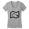 way marks Women's V-Neck T-Shirt