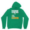 relationship status taken by a roofer Hoodie