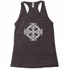 tribal celtic cross ireland present xmas birthday gift ideas Racerback Tank