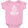 Keep Calm And Let Clarence Handle It Baby Onesie