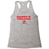 daddys treasure Racerback Tank