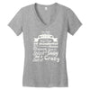 i'm not just an aunt Women's V-Neck T-Shirt