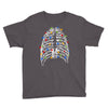 skeleton christmas tree Youth Tee