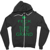 keep calm ireland Zipper Hoodie