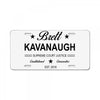 brett kavanaugh License Plate
