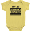 redundancy Baby Bodysuit