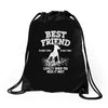 Best Friend Doberman Drawstring Bags