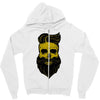 hipster skull Zipper Hoodie