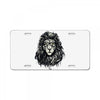 nerd  lion License Plate