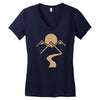 mountain (2) Women's V-Neck T-Shirt