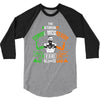 conor mcgregor notorious go to war irish 3/4 Sleeve Shirt