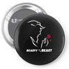 beauty and the beast Pin-back button