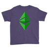 etherium classic logo Youth Tee