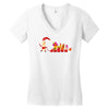 when xmas Women's V-Neck T-Shirt