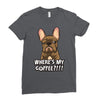where's my coffee Ladies Fitted T-Shirt