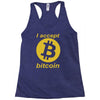 bitcoin Racerback Tank