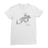 banksy fallen angel Ladies Fitted T-Shirt
