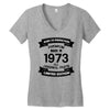 Premium Vintage 1973 Women's V-Neck T-Shirt