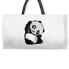 happy panda Weekender Totes