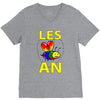 gay pride parade lgbt lesbian gay bi trans queer pan light V-Neck Tee