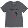 wine shopping V-Neck Tee