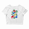 dinosaurs Crop Top