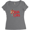 zelda is the girl Women's Triblend Scoop T-shirt
