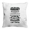 I Am A January Women Throw Pillow