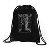 black metal phillip Drawstring Bags