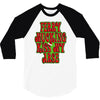 funny ferry mucking christmas, ideal gift or christmas present. 3/4 Sleeve Shirt