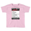 funny stag night checklist, ideal gift, christmas present Toddler T-shirt