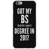 bs degree funny graduation iPhone 6/6s Case