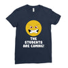 The Students Are Coming Ladies Fitted T-Shirt