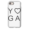 yoga heart iPhone 8