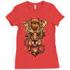 save the jungle Ladies Fitted T-Shirt