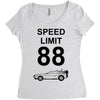 speed limit 88 Women's Triblend Scoop T-shirt