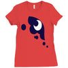 my little pony brony princess luna cutie mark Ladies Fitted T-Shirt