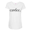 cawfee Maternity Scoop Neck T-shirt