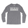 trust me i'm a drummer Long Sleeve Shirts
