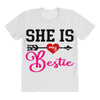 she is my bestie All Over Women's T-shirt