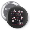 alphabeasts Pin-back button
