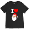 i love santa noel V-Neck Tee