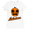 halloween Ladies Fitted T-Shirt